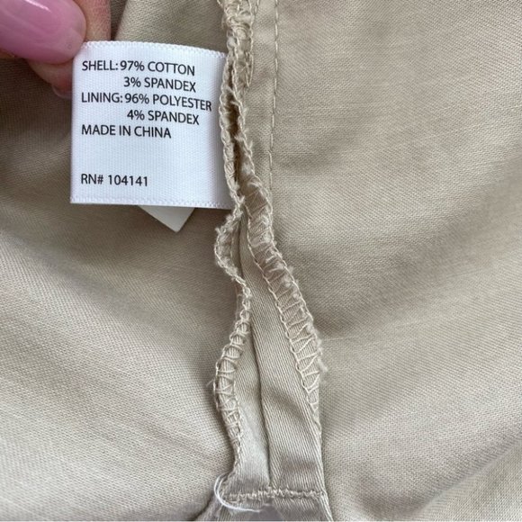 Lady Hagen skort in  a stretch cotton fabric - Picture 10 of 11